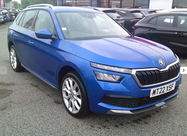 Skoda Kamiq Tsi Act Se L Blue