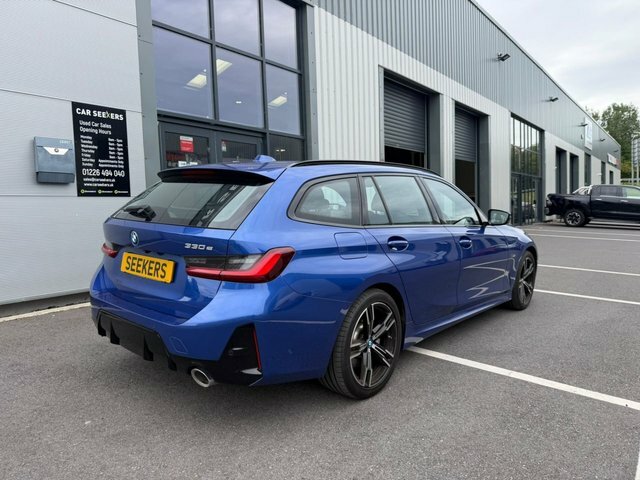 BMW 3 Series 330E 12Kwh M Sport Blue #6