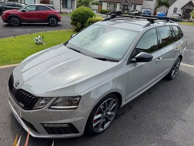 Skoda Octavia Tsi Gpf Vrs Estate Grey #3