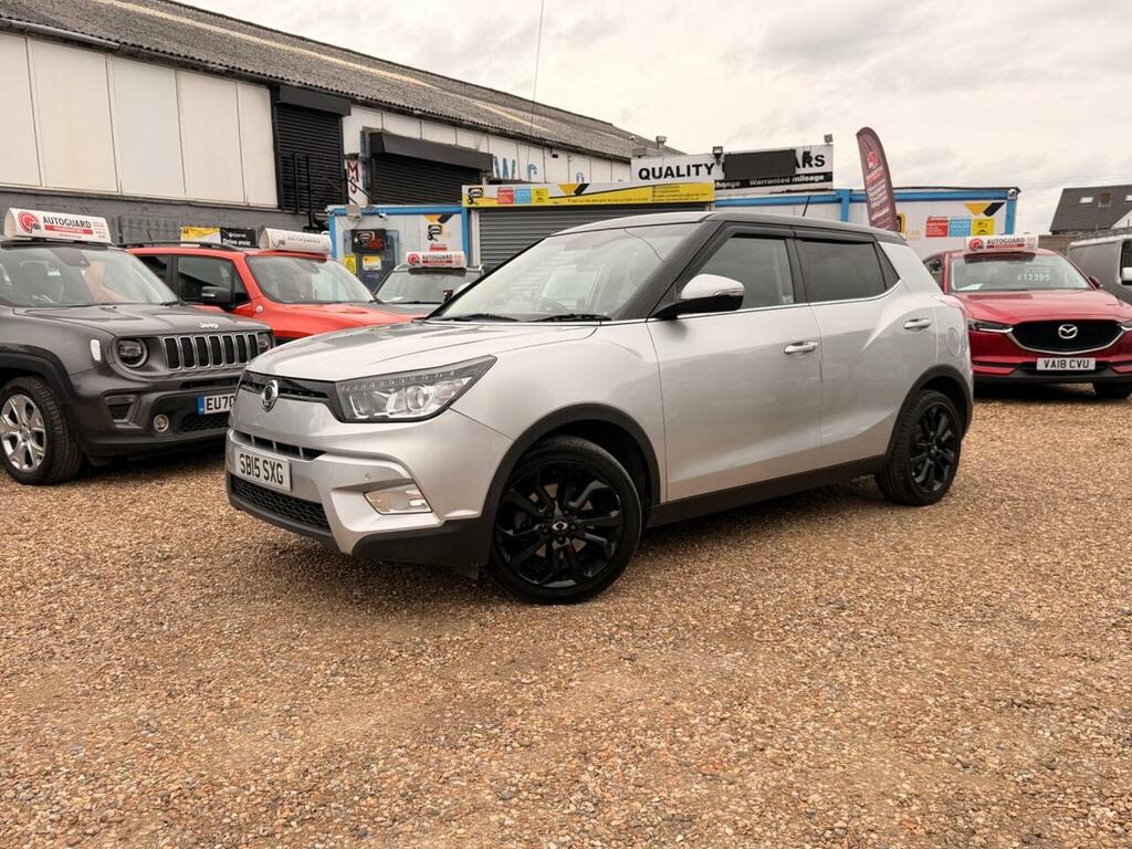 SsangYong Tivoli Petrol Silver