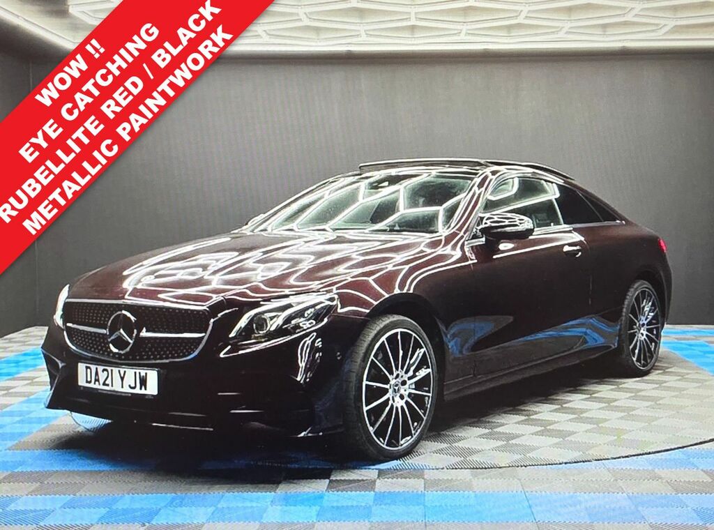 Mercedes-Benz E Class E400d Amg Line Premium Red