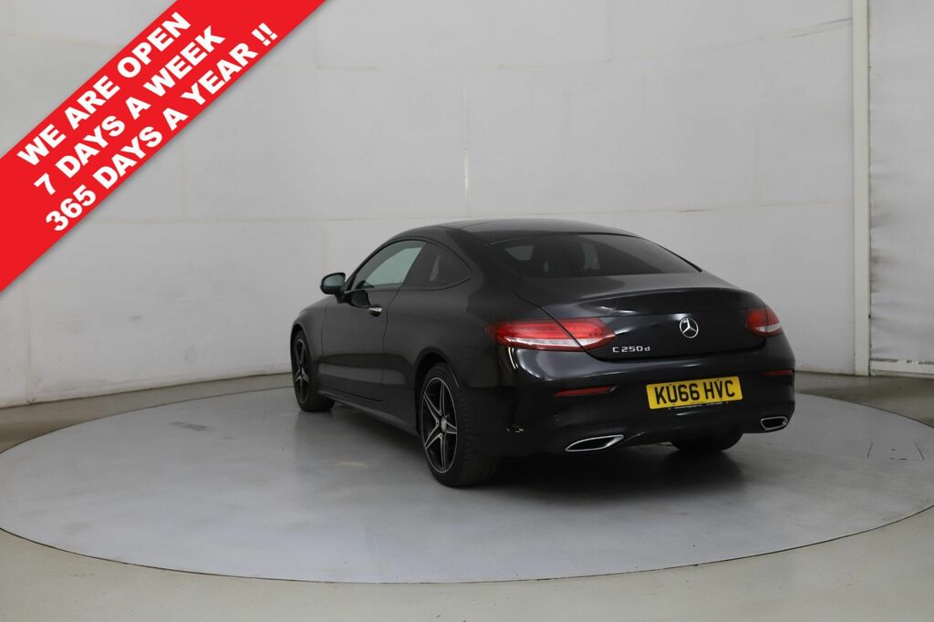 Mercedes-Benz C Class C250d Amg Line Premium Black #2