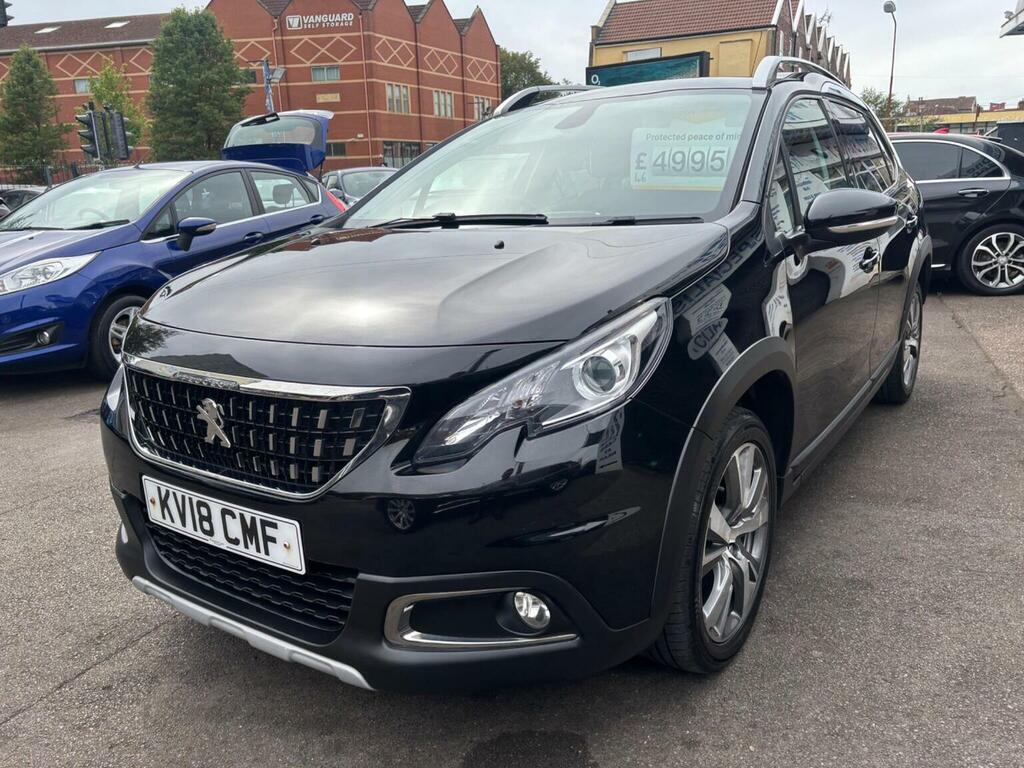Peugeot 2008 1.2 Puretech Allure Euro 6 Ss Black #4