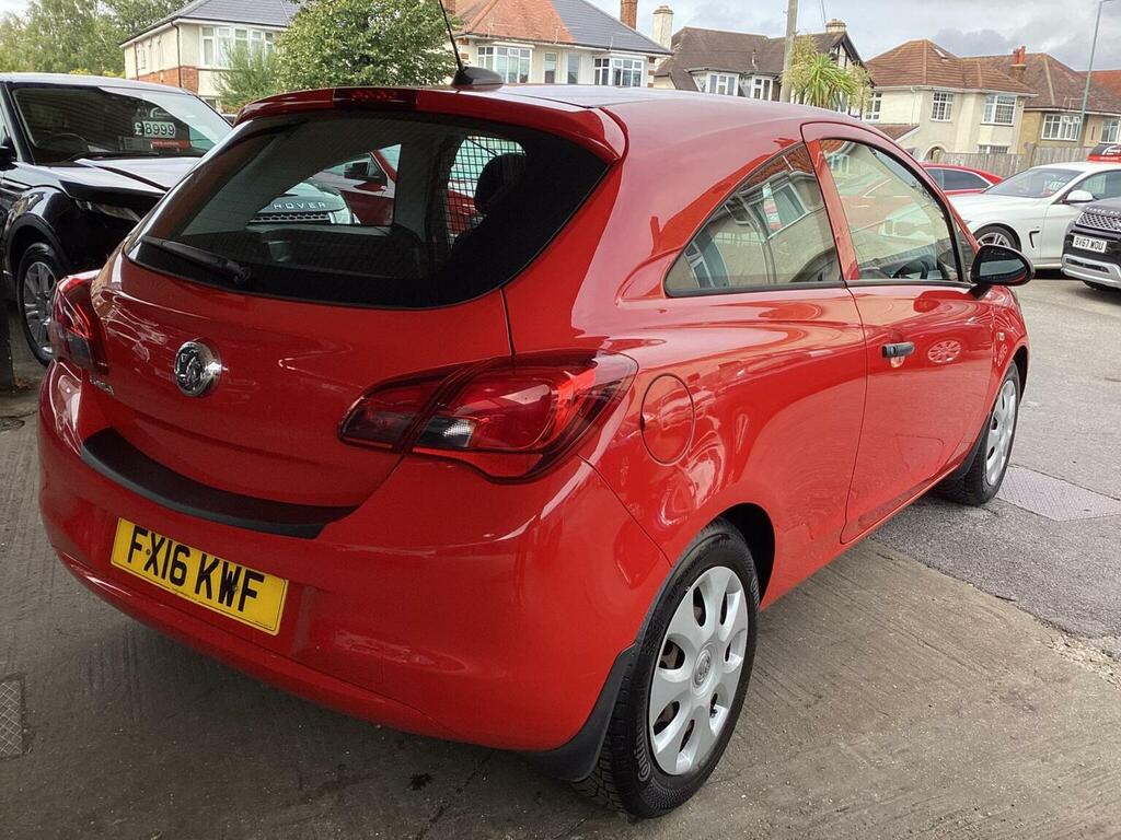 Vauxhall Corsa Car Derived Van 1.3 Cdti 16V Fwd L1 H1 20161 Red #3