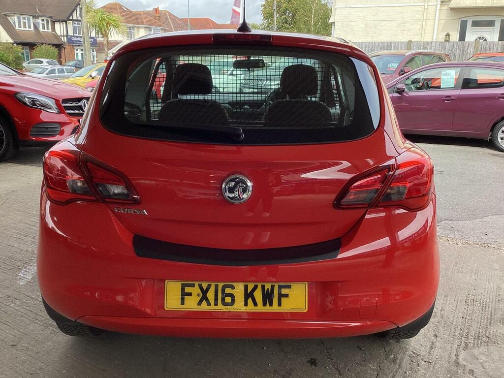 Vauxhall Corsa Car Derived Van 1.3 Cdti 16V Fwd L1 H1 20161 Red #4