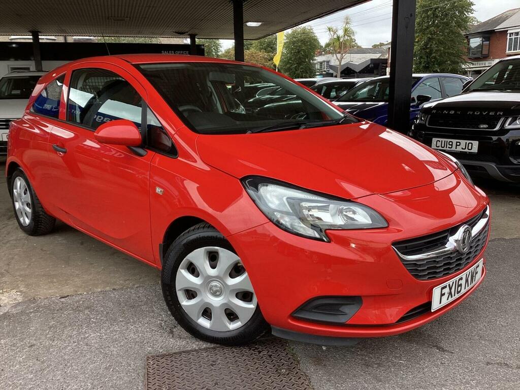 Vauxhall Corsa Car Derived Van 1.3 Cdti 16V Fwd L1 H1 20161 Red