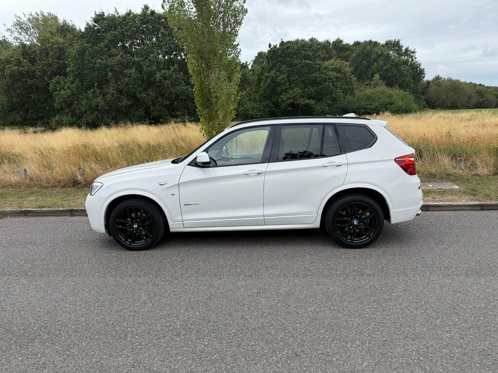 BMW X3 Xdrive 20D M Sport Euro 6 White #4