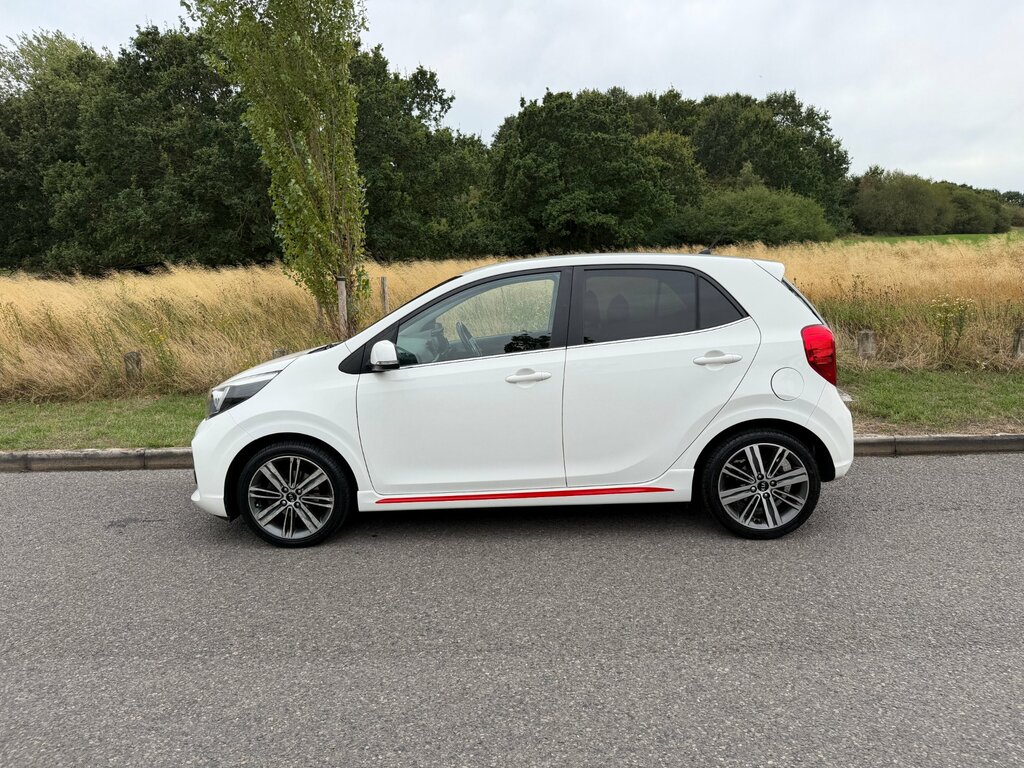 Kia Picanto 1.0 Gt-line Euro 6 White #4