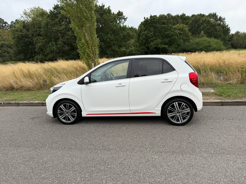 Kia Picanto 1.0 Gt-line Euro 6 White #5