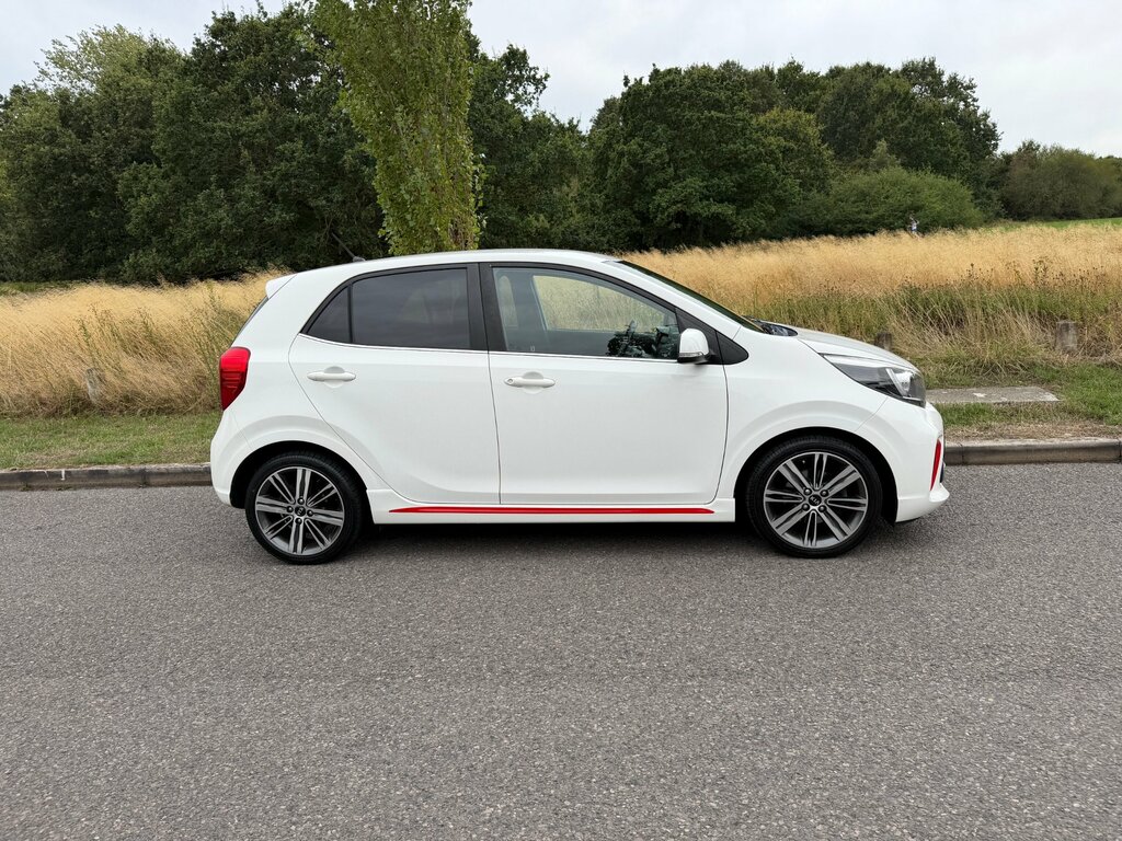 Kia Picanto 1.0 Gt-line Euro 6 White #3