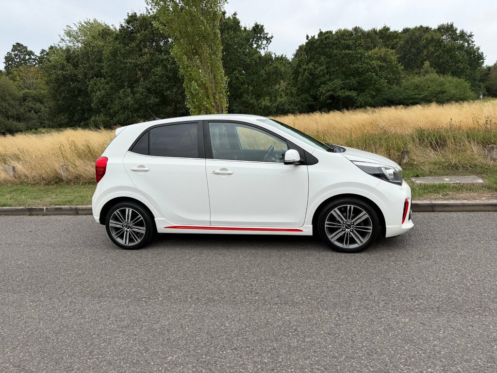 Kia Picanto 1.0 Gt-line Euro 6 White #2