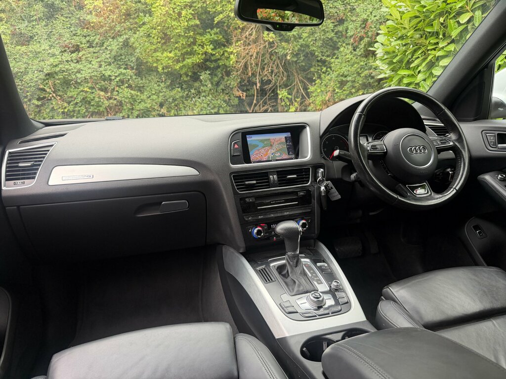 Audi Q5 2.0 Tdi Quattro S-line Plus White #6