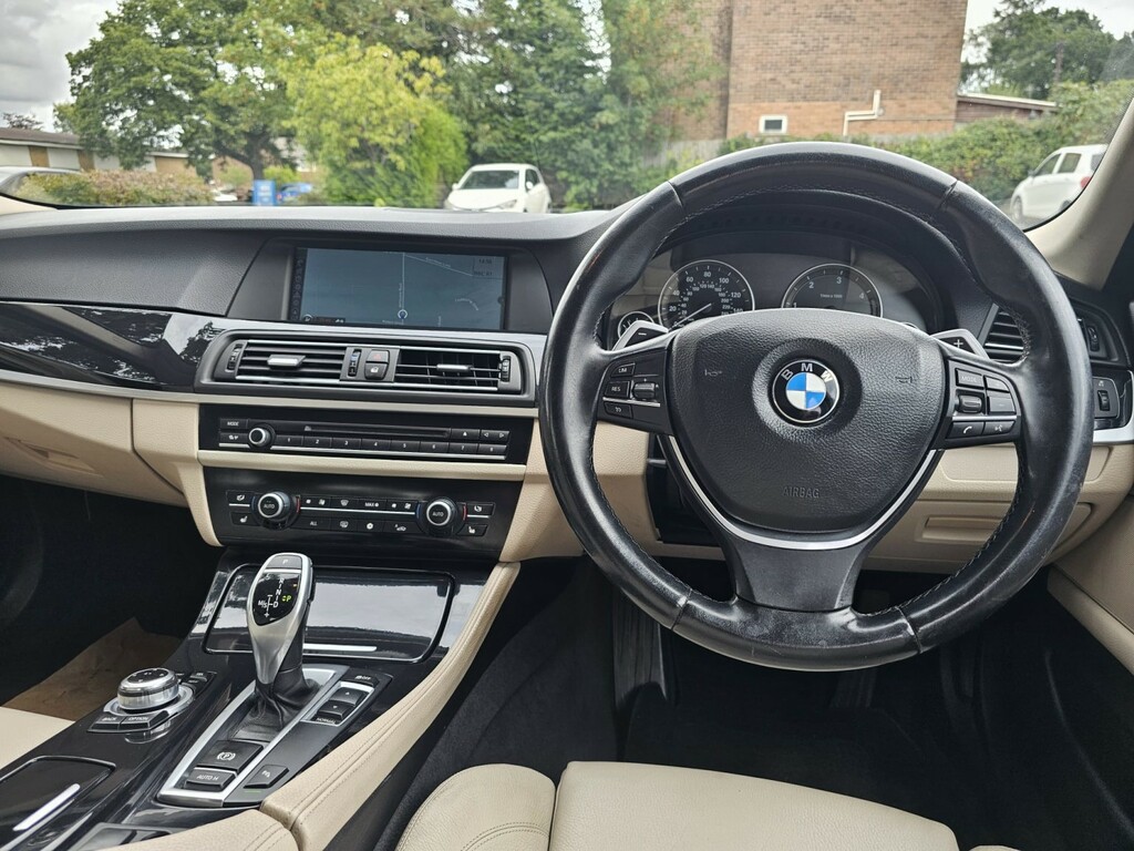 BMW 5 Series 2.0 520D M Sport Black #11