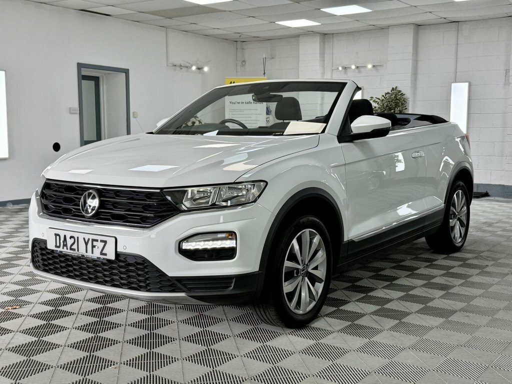 Volkswagen T-Roc 2021 1.5 Tsi Evo Design Cabriolet Manua White #5