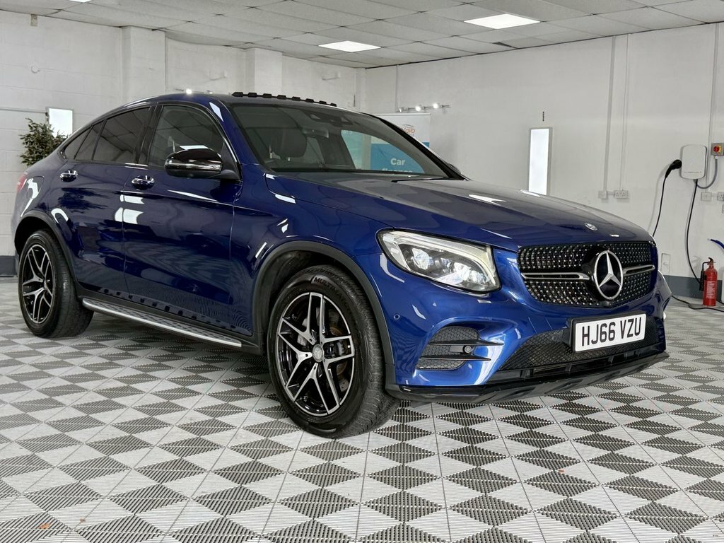 Mercedes-Benz GLC Class 2016 2.1 Glc250d Amg Line Premium Plus Coupe Blue