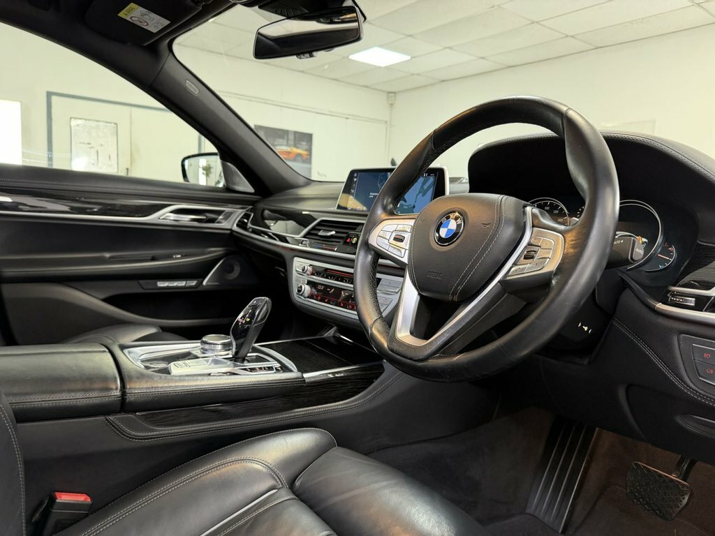 BMW 7 Series 2017 4.4 750I V8 M Sport Saloon Eu Black #2