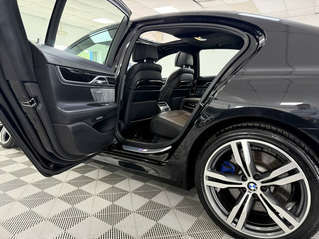 BMW 7 Series 730D Blue #22