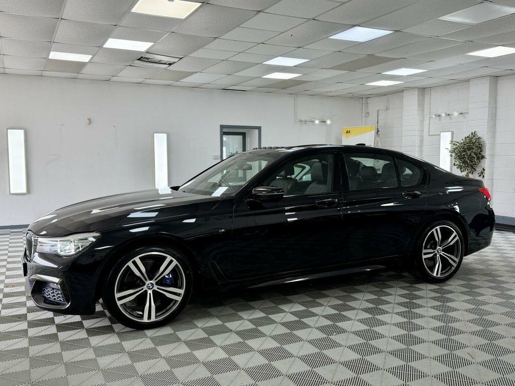 BMW 7 Series 2017 4.4 750I V8 M Sport Saloon Eu Black #5