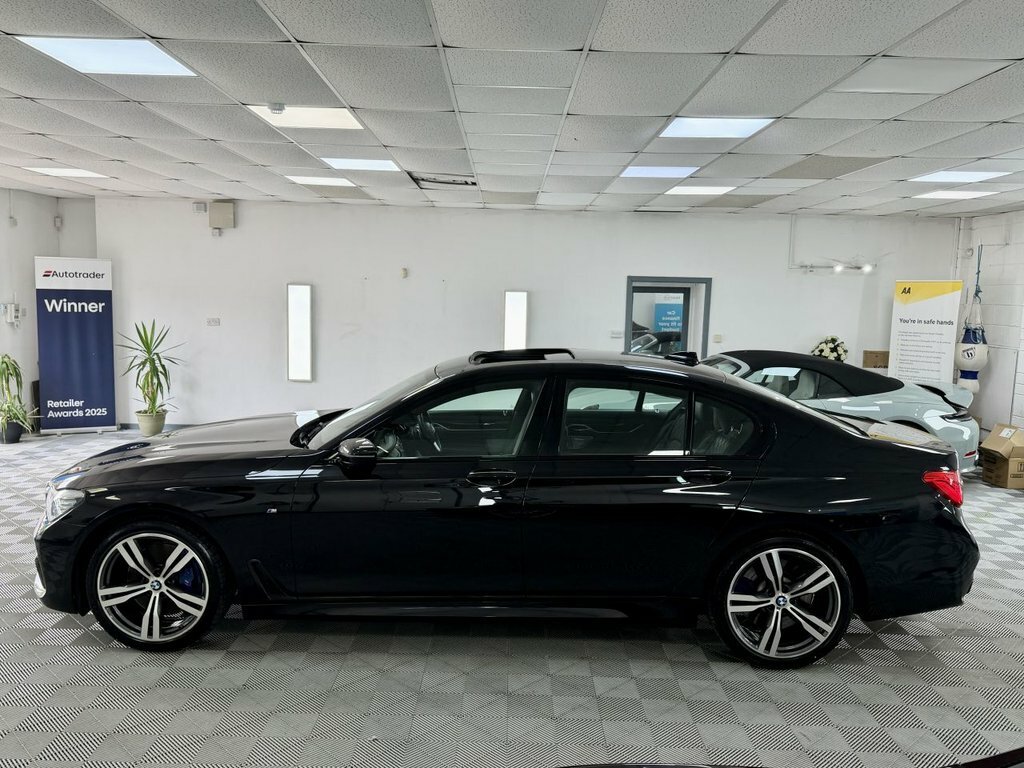 BMW 7 Series 2017 4.4 750I V8 M Sport Saloon Eu Black #6