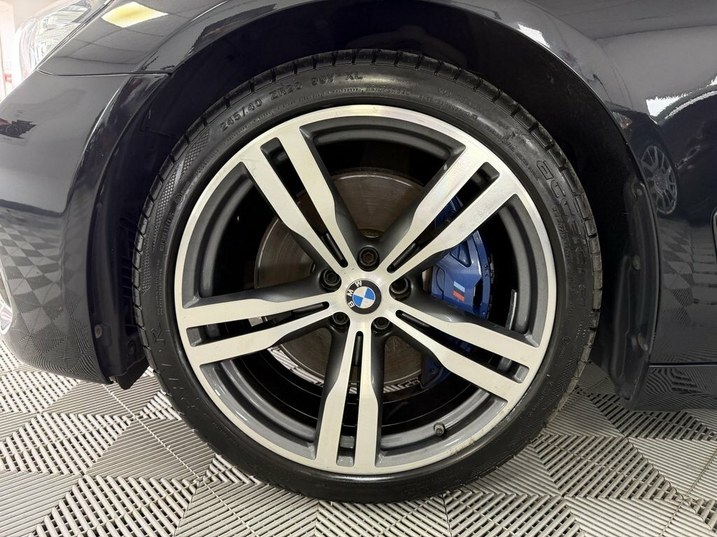 BMW 7 Series 730D Blue #14