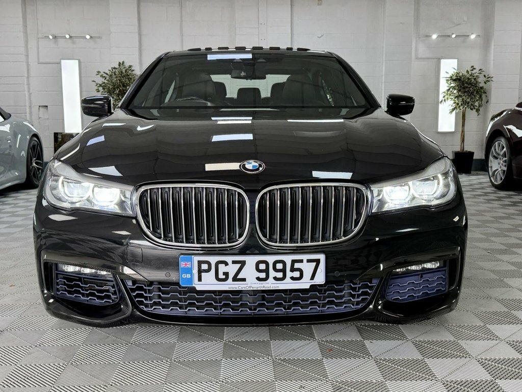 BMW 7 Series 2017 4.4 750I V8 M Sport Saloon Eu Black #3