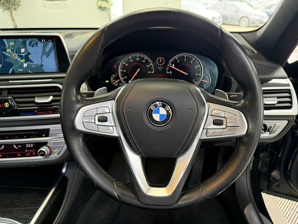 BMW 7 Series 730D Blue #38
