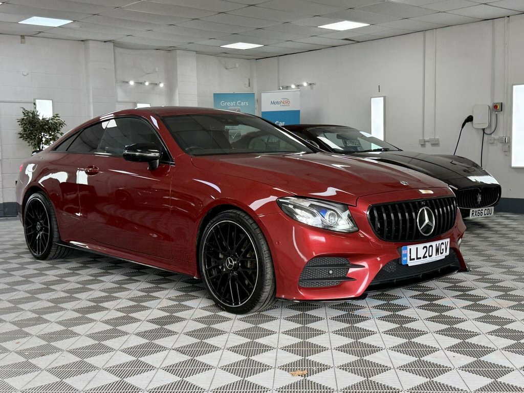 Mercedes-Benz E Class 2020 2.0 E350 Amg Line Coupe G-tronic Red