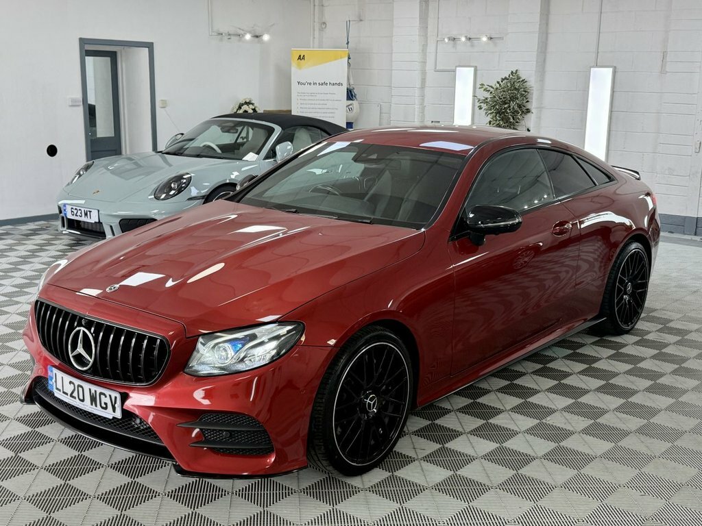 Mercedes-Benz E Class 2020 2.0 E350 Amg Line Coupe G-tronic Red #6