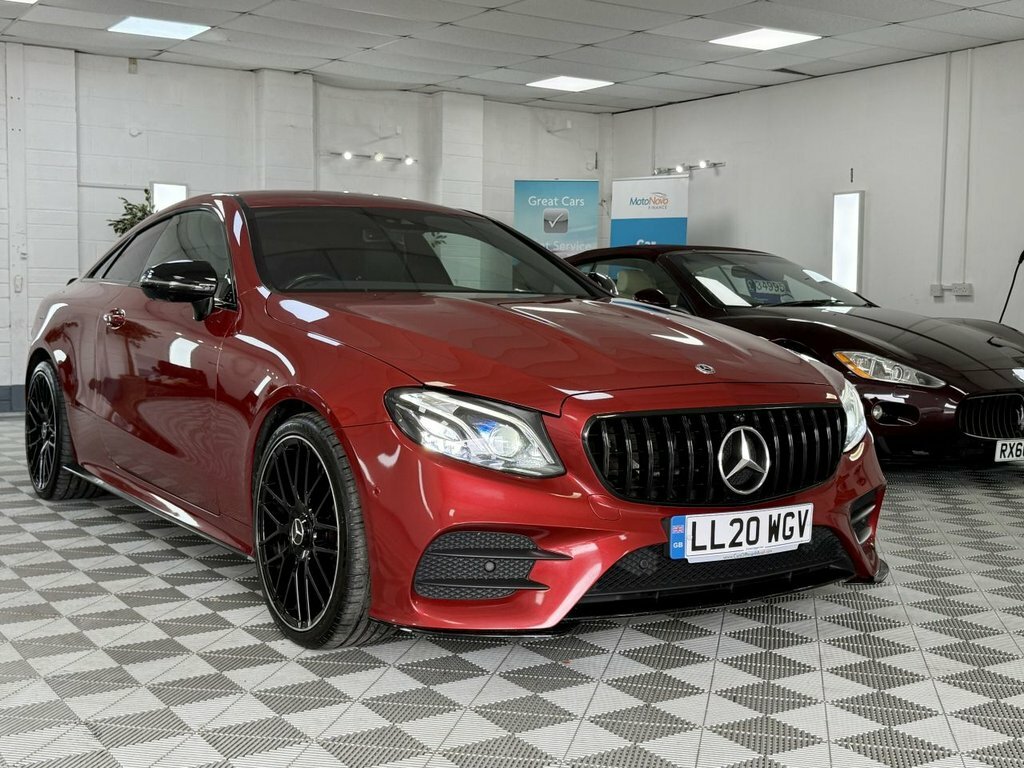 Mercedes-Benz E Class 2020 2.0 E350 Amg Line Coupe G-tronic Red #3