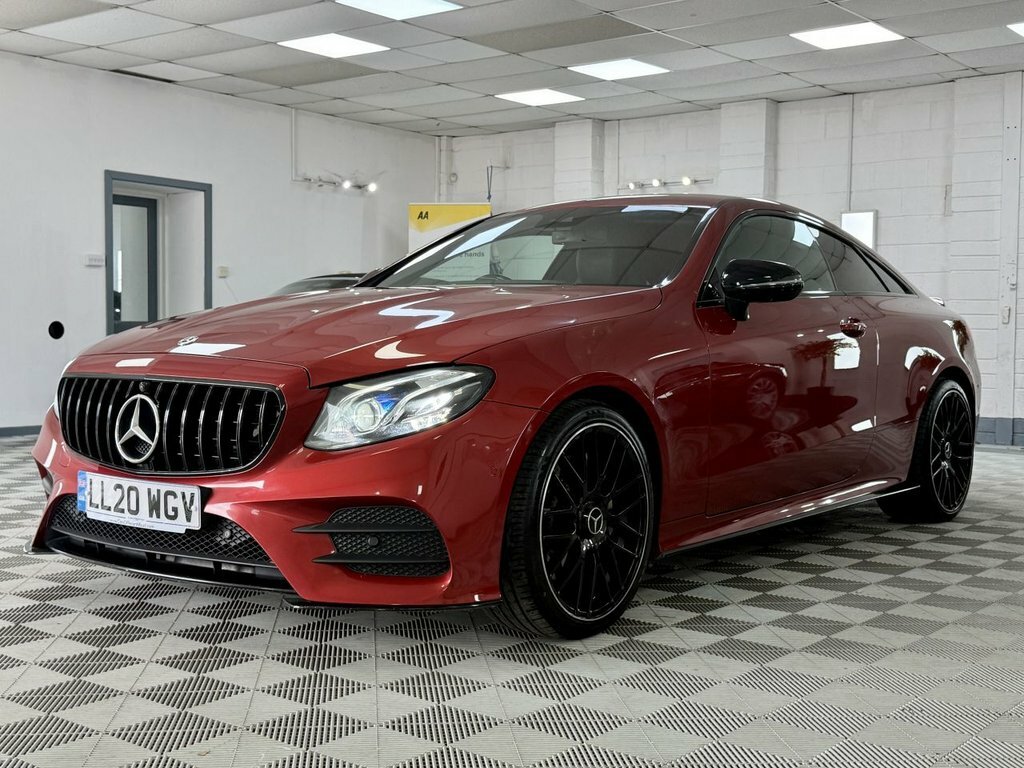 Mercedes-Benz E Class 2020 2.0 E350 Amg Line Coupe G-tronic Red #5