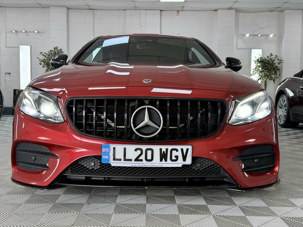 Mercedes-Benz E Class 2020 2.0 E350 Amg Line Coupe G-tronic Red #4