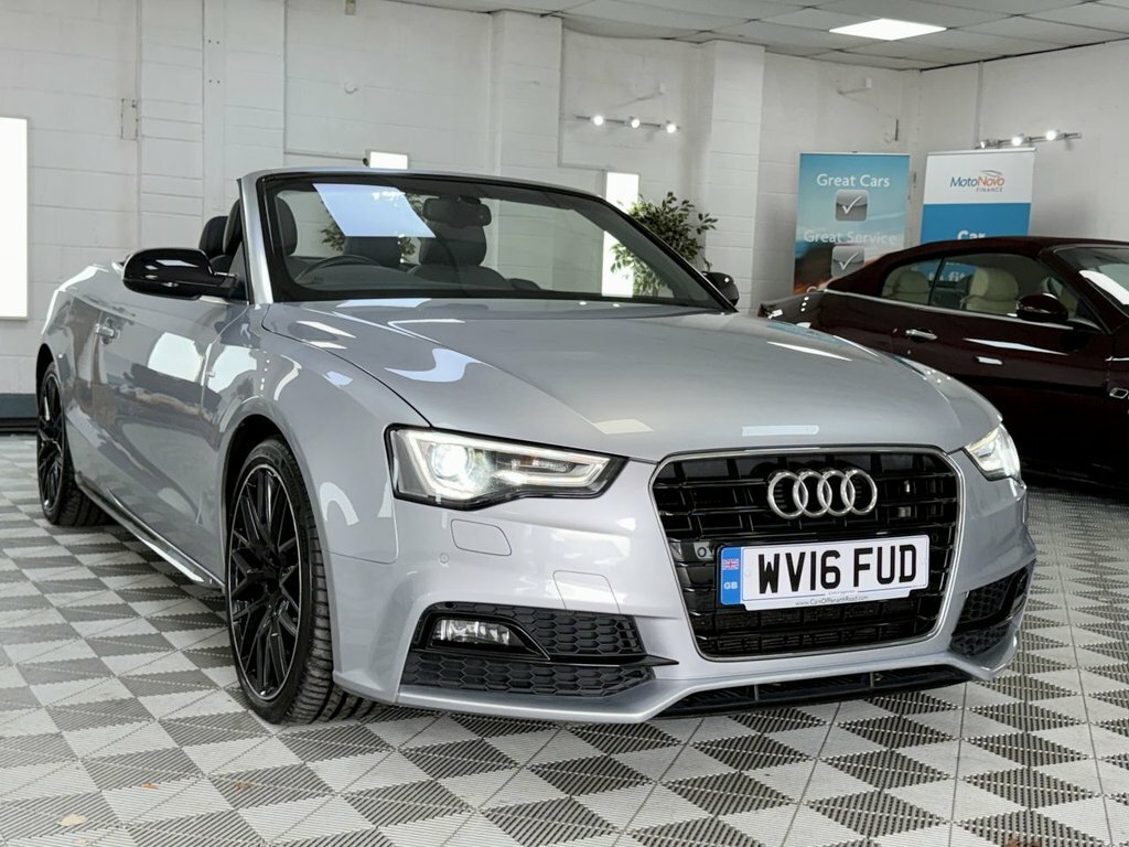 Audi A5 2016 2.0 Tdi S Line Special Edition Plus Convertib Silver #4