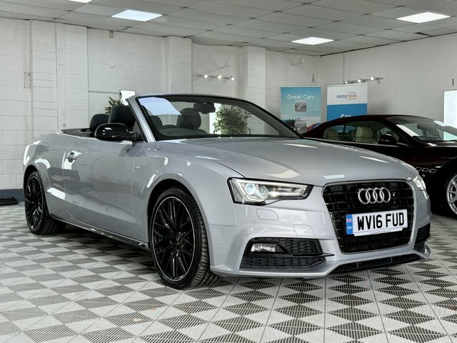Audi A5 2016 2.0 Tdi S Line Special Edition Plus Convertib Silver