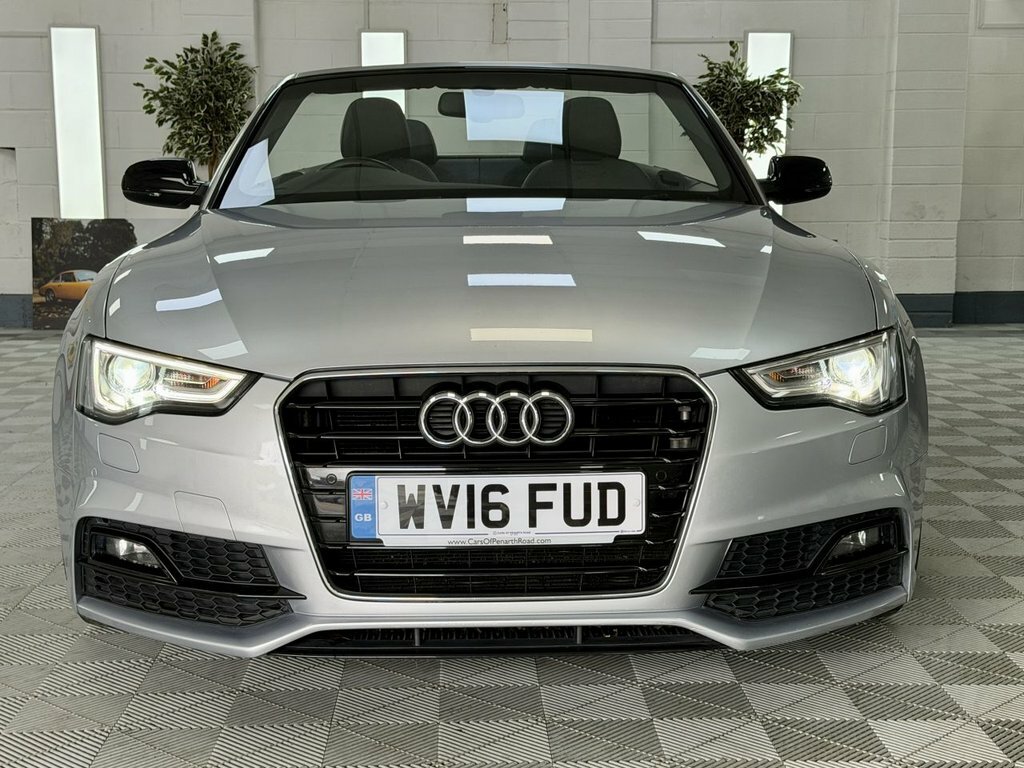 Audi A5 2016 2.0 Tdi S Line Special Edition Plus Convertib Silver #5