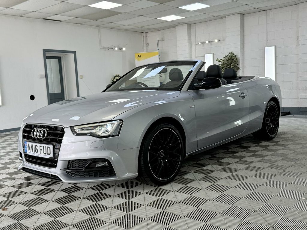 Audi A5 2016 2.0 Tdi S Line Special Edition Plus Convertib Silver #6