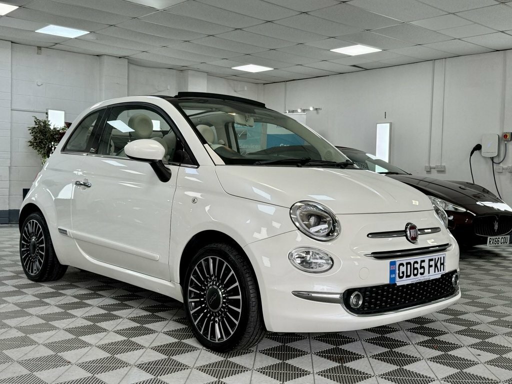 Fiat 500C 2015 1.2 Eco Lounge Convertible Red #2