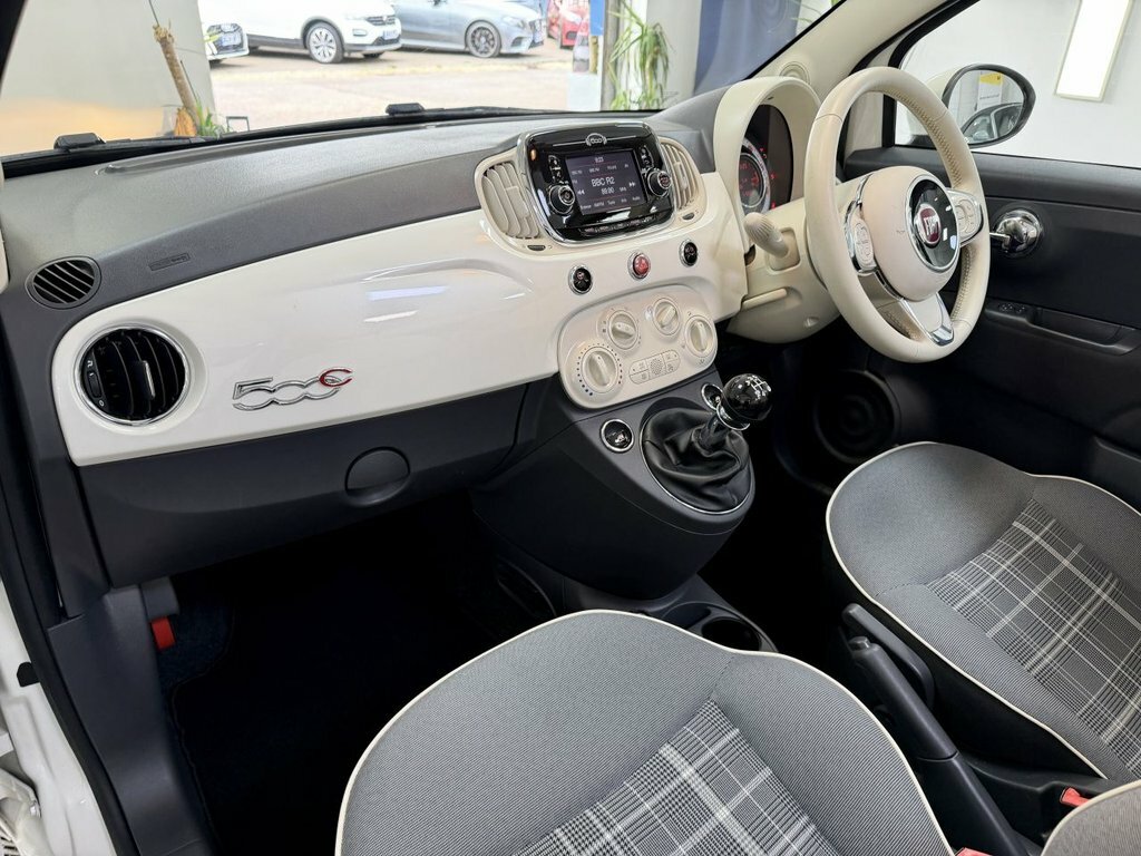 Fiat 500C 2015 1.2 Eco Lounge Convertible Red #3