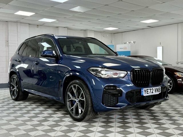 BMW X5 2022 3.0 30D Mht M Sport Suv Hybrid Aut Blue