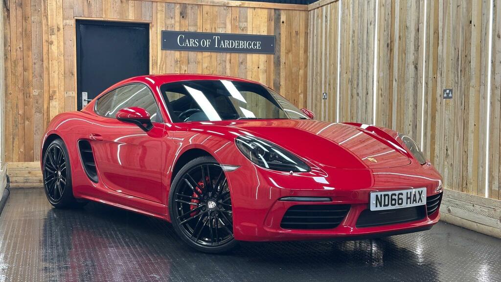 Porsche 718 Cayman S Red #2
