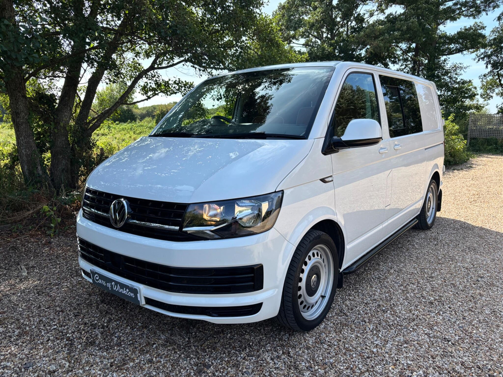 Volkswagen Transporter Camper Van XNZ9982 White #2