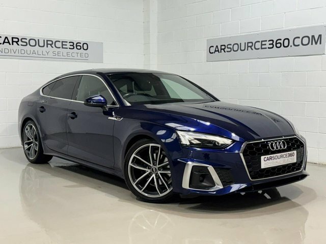 Audi A5 2021 2.0 Tdi 35 S Line Sportback S Tron Blue