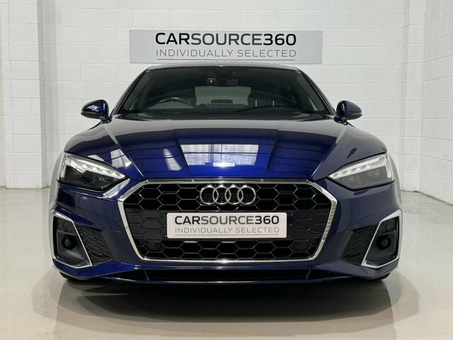 Audi A5 2021 2.0 Tdi 35 S Line Sportback S Tron Blue #4