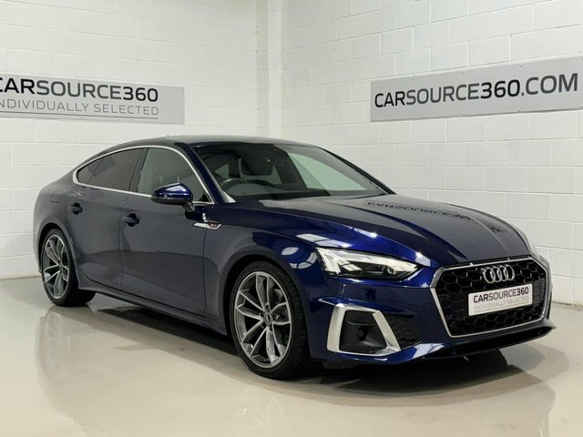 Audi A5 2021 2.0 Tdi 35 S Line Sportback S Tron Blue #2