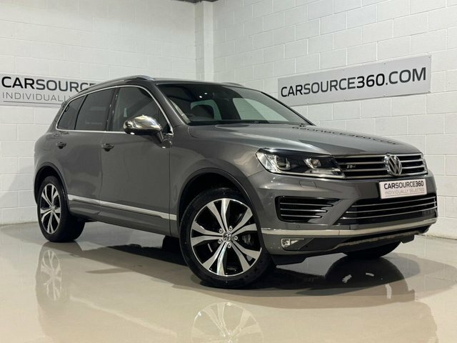Volkswagen Touareg 2016 3.0 Tdi V6 Bluemotion Tech R-line Suv Die Grey