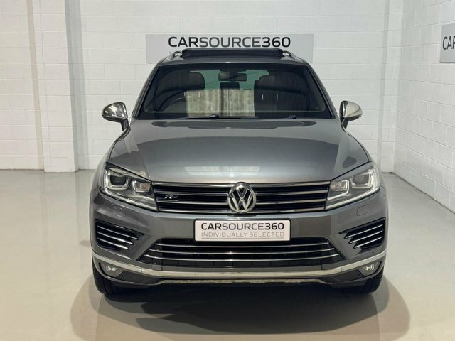 Volkswagen Touareg 2016 3.0 Tdi V6 Bluemotion Tech R-line Suv Die Grey #3