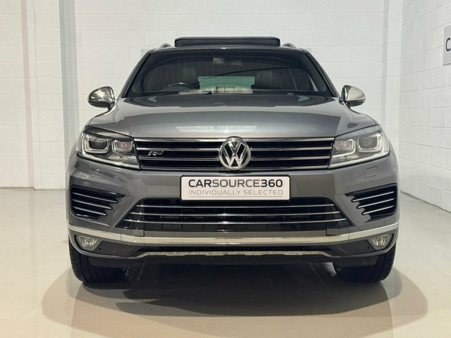 Volkswagen Touareg 2016 3.0 Tdi V6 Bluemotion Tech R-line Suv Die Grey #4