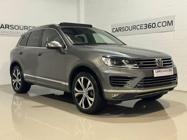 Volkswagen Touareg 2016 3.0 Tdi V6 Bluemotion Tech R-line Suv Die Grey #2