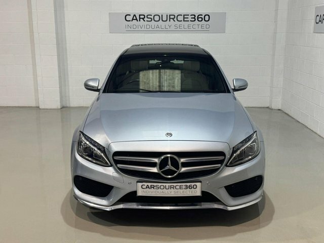 Mercedes-Benz C Class 2017 2.1 C220d Amg Line Premium Saloon Diese Silver #3