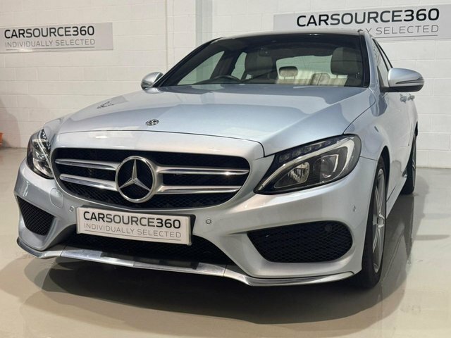 Mercedes-Benz C Class 2017 2.1 C220d Amg Line Premium Saloon Diese Silver #5