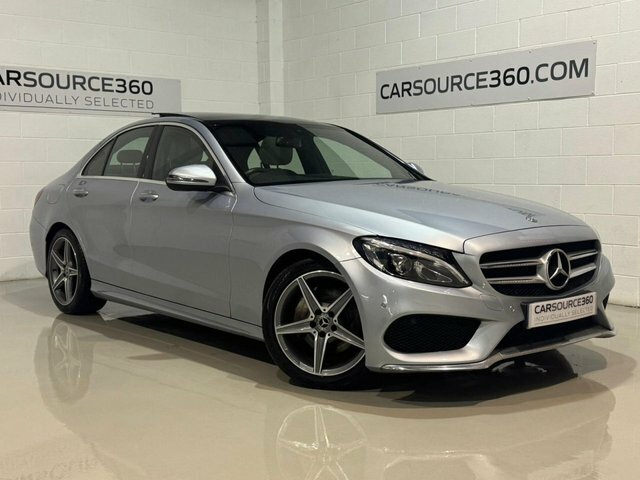 Mercedes-Benz C Class 2017 2.1 C220d Amg Line Premium Saloon Diese Silver